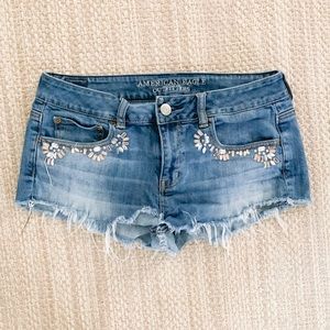 AE jeweled shorts